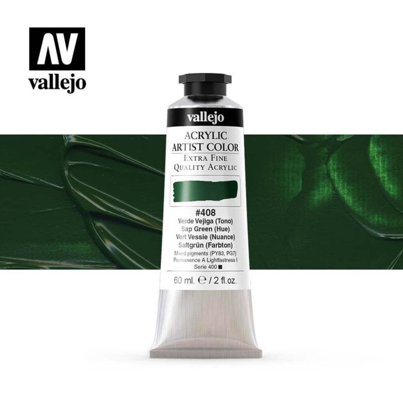 ARTIST COLOR 408 VERDE VEJIGA 60 ML