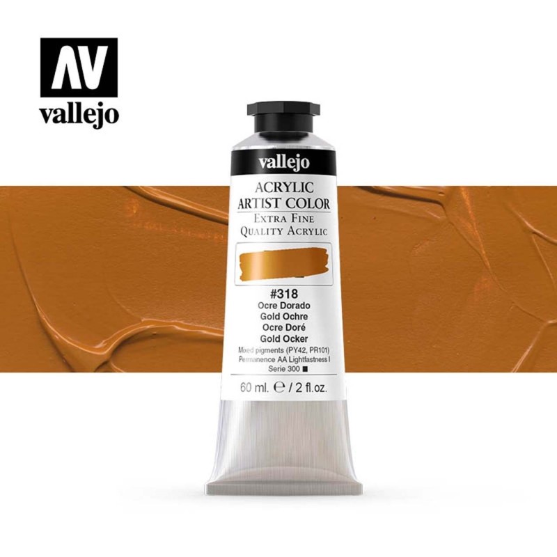 ARTIST COLOR 318 OCRE DORADO 60 ML