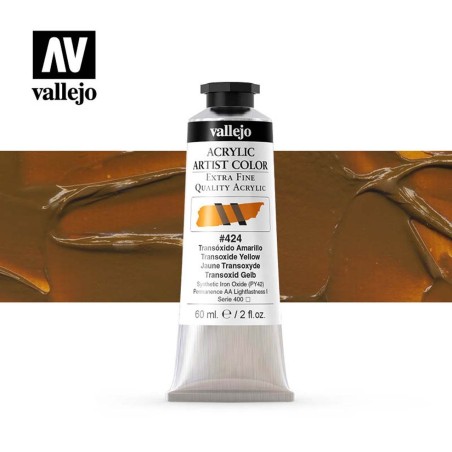 ARTIST COLOR 424 TRANSÓXIDO AMARILLO 60 ML