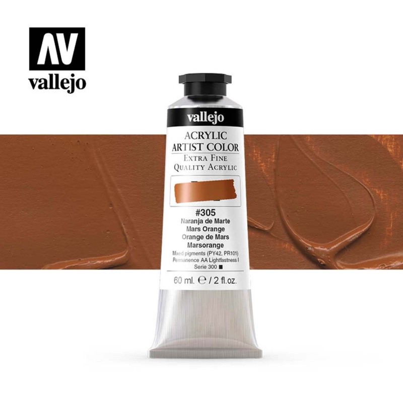 ARTIST COLOR 305 NARANJA MARTE 60 ML