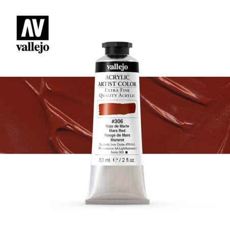 ARTIST COLOR 306 ROJO MARTE 60 ML