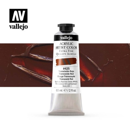 ARTIST COLOR 425 TRANSÓXIDO ROJO 60 ML