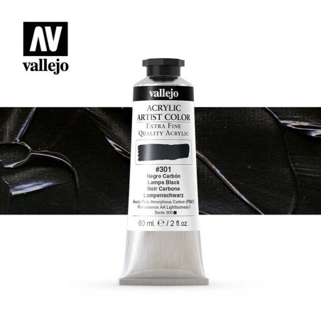 ARTIST COLOR 301 NEGRO CARBÓN 60 ML