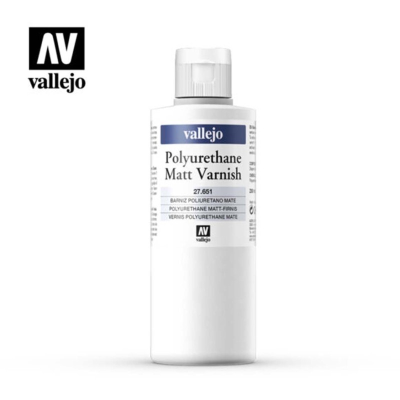 BARNIZ POLIURETANO MATE VALLEJO 200 ML
