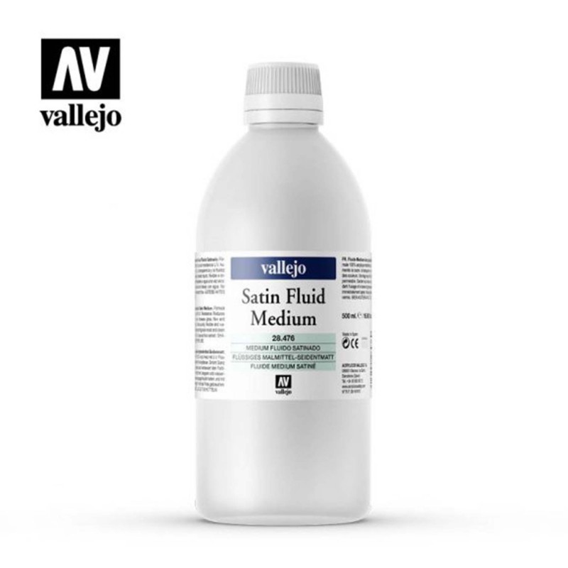 MEDIUM FLUIDO SATINADO 500ML VALLEJO