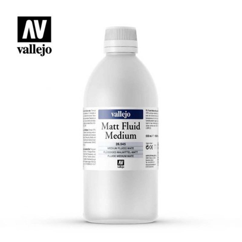 MEDIUM FLUIDO MATE 500ML VALLEJO