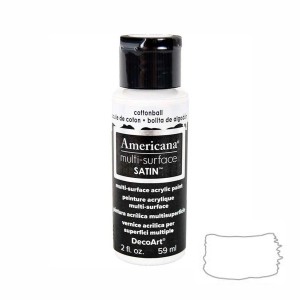 AMERICANA MULTI-SUPERFICIE SATIN BOLA DE ALGODÓN 59 ML