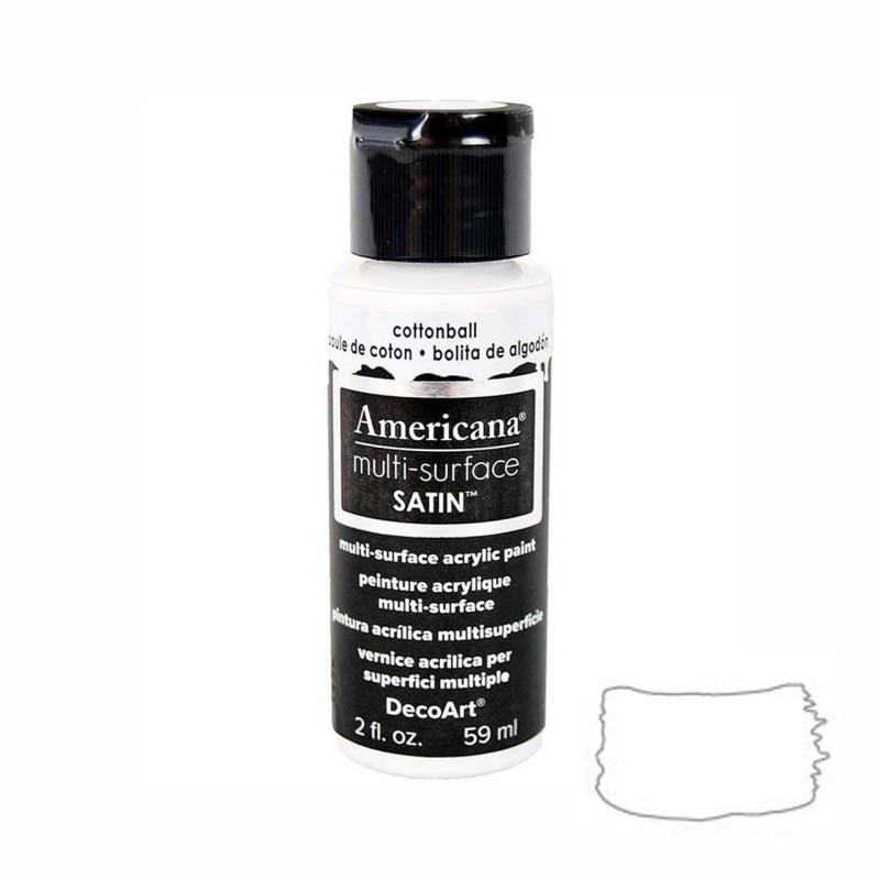 AMERICANA MULTI-SUPERFICIE SATIN BOLA DE ALGODÓN 59 ML
