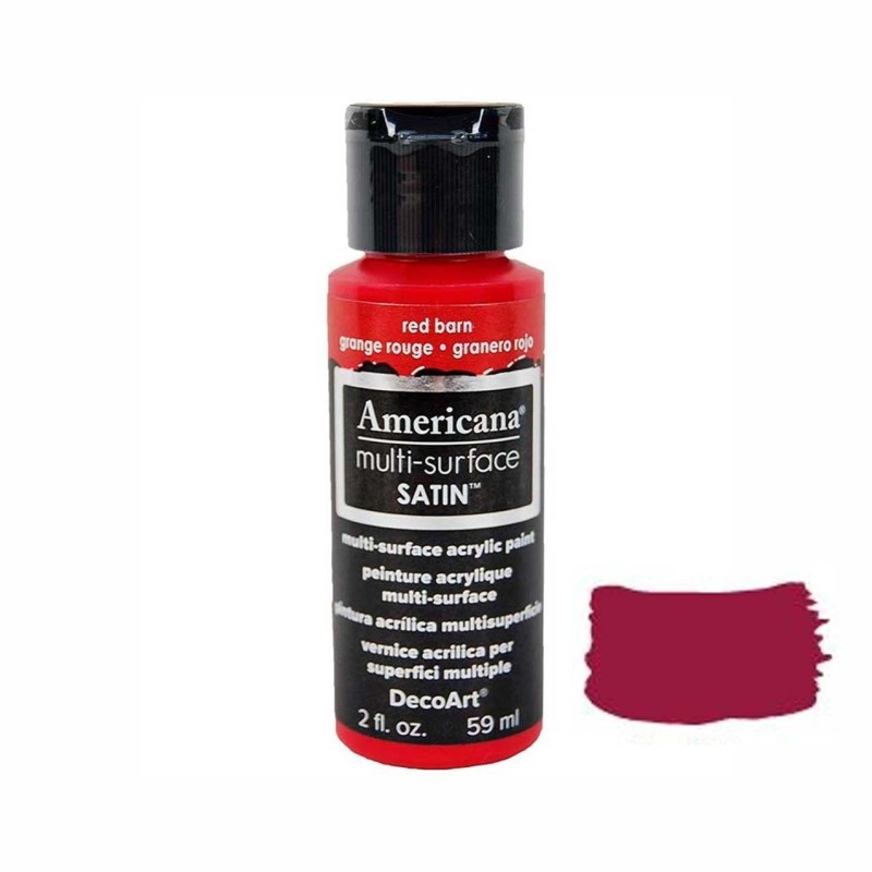 GRANERO ROJO 59 ML AMERICANA MULTI-SUPERFICIE SATIN