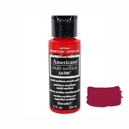 GRANERO ROJO 59 ML AMERICANA MULTI-SUPERFICIE SATIN