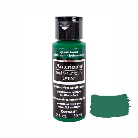 BOINA VERDE 59 ML AMERICANA MULTI-SUPERFICIE SATIN