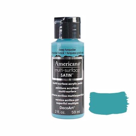 TURQUESA PROFUNDA 59 ML AMERICANA MULTI-SUPERFICIE SATIN