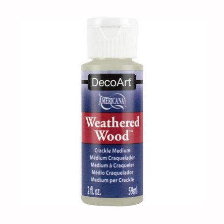 WEATHERED WOOD CRACKLE MEDIUM DECOART 59ML