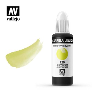 ACUARELA LIQUIDA AMARILLO LIMÓN VALLEJO 32 ML