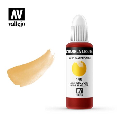 ACUARELA LIQUIDA AMARIILLO OCRE VALLEJO 32 ML