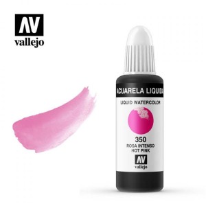 ACUARELA LIQUIDA ROSA INTENSO VALLEJO 32 ML