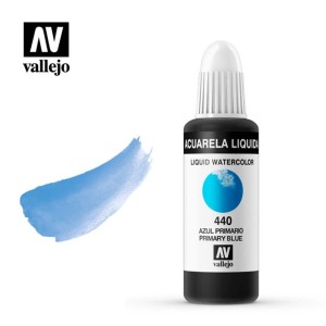 ACUARELA LIQUIDA AZUL PRIMARIO VALLEJO 32 ML