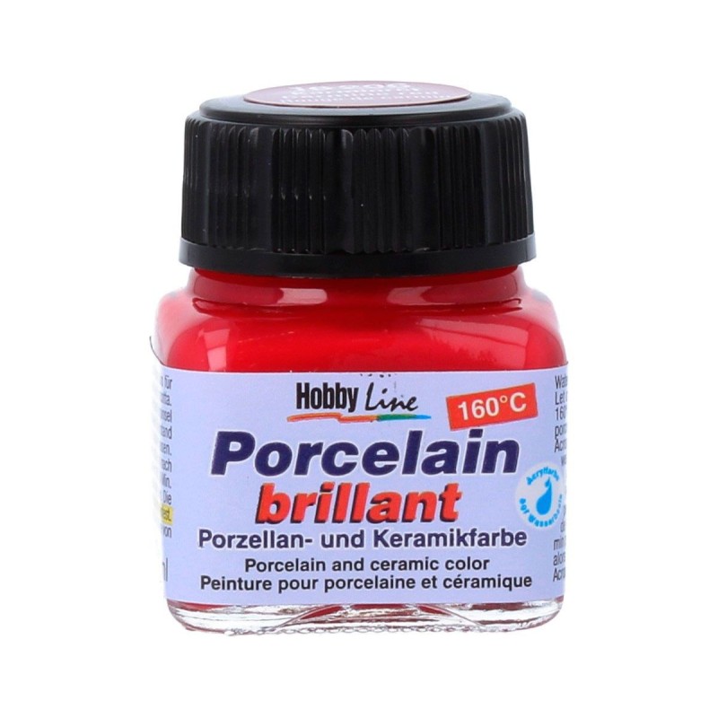 PORCELAIN BRILLANT ROJO CARMÍN HOBBY LINE 20ML