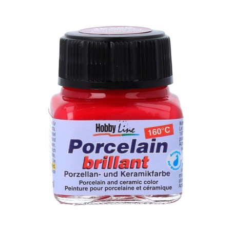 PORCELAIN BRILLANT ROJO CARMÍN HOBBY LINE 20ML