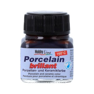PORCELAIN BRILLANT MARRÓN OSCURO HOBBY LINE 20ML