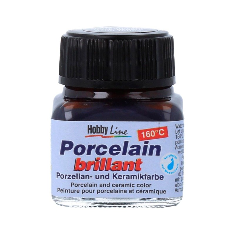 PORCELAIN BRILLANT MARRÓN OSCURO HOBBY LINE 20ML