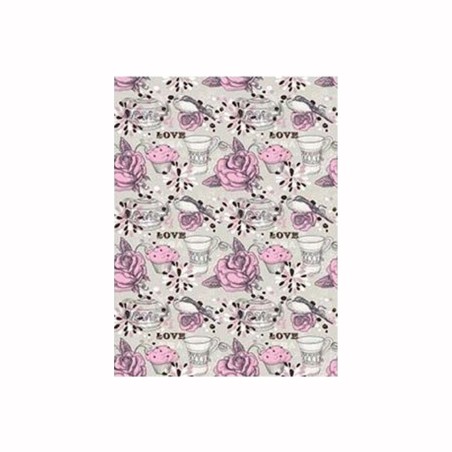 PAPEL DE ARROZ CADENCE LOVE TEA 30x41 CM