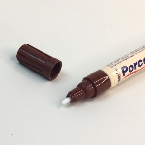 ROTULADOR PORCELANA BRILLANTE MARRÓN COGNAC HOBBY LINE 160º