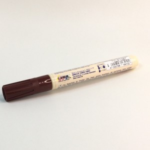 ROTULADOR PORCELANA BRILLANTE MARRÓN COGNAC HOBBY LINE 160º