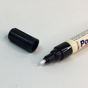 ROTULADOR PORCELANA BRILLANTE NEGRO HOBBY LINE 160º