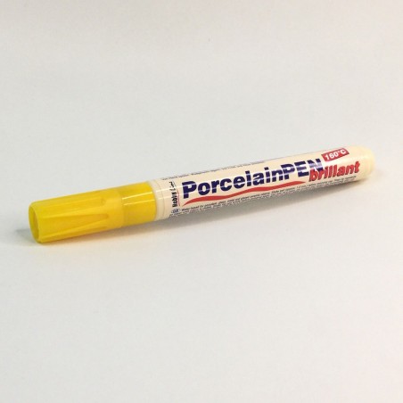 ROTULADOR PORCELANA BRILLANTE AMARILLO HOBBY LINE 160º