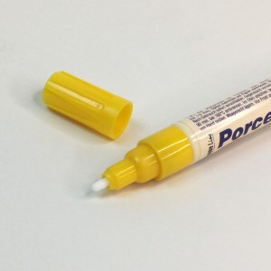 ROTULADOR PORCELANA BRILLANTE AMARILLO HOBBY LINE 160º