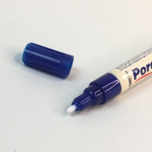 ROTULADOR PORCELANA BRILLANTE AZUL HOBBY LINE 160º