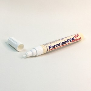 ROTULADOR PORCELANA BRILLANTE BLANCO HOBBY LINE 160º