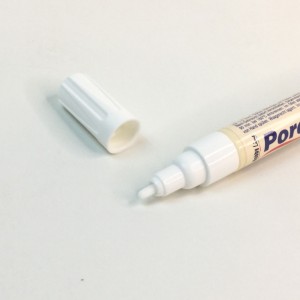 ROTULADOR PORCELANA BRILLANTE BLANCO HOBBY LINE 160º