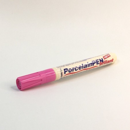 ROTULADOR PORCELANA BRILLANTE ROSA HOBBY LINE 160º C