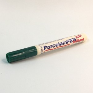 ROTULADOR PORCELANA BRILLANTE VERDE HOBBY LINE 160 ºC