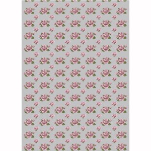 PAPEL DE ARROZ CADENCE MINI ROSAS 30x41 CM