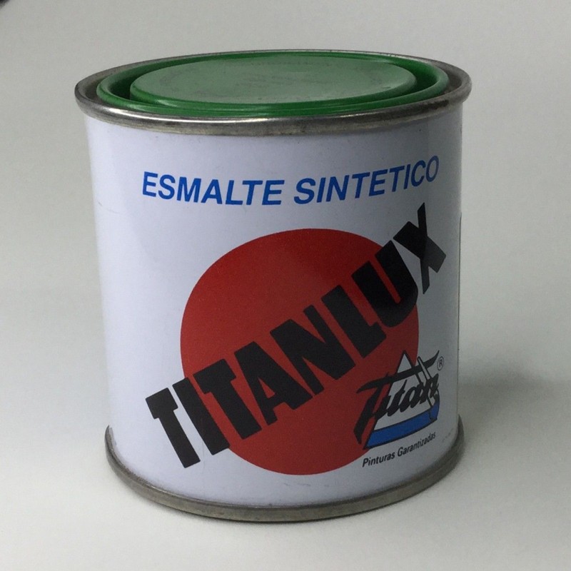 ESMALTE SINTÉTICO TITANLUX 125 ML VERDE PRIMAVERA