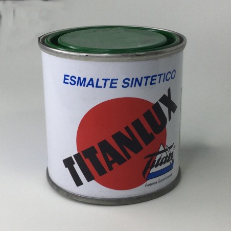 ESMALTE SINTÉTICO TITANLUX 125 ML VERDE HIERBA