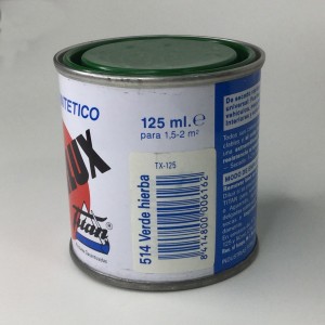 ESMALTE SINTÉTICO TITANLUX 125 ML VERDE HIERBA
