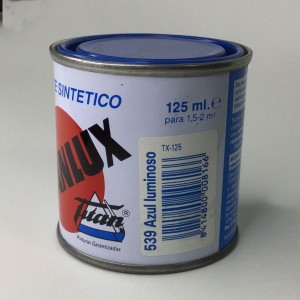ESMALTE SINTÉTICO TITANLUX 125 ML AZUL LUMINOSO