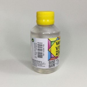 BARNIZ VITRAL ACRILEX 100 ML INCOLORO CLAREADOR