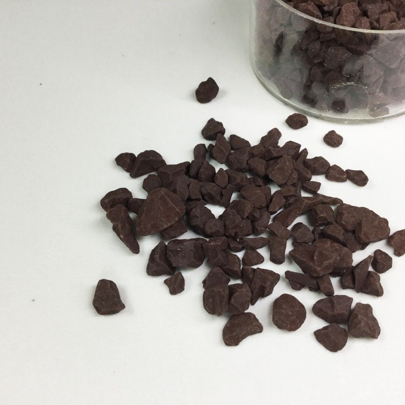 MOSAICO IRREGULAR MARRÓN OSCURO 35 GR