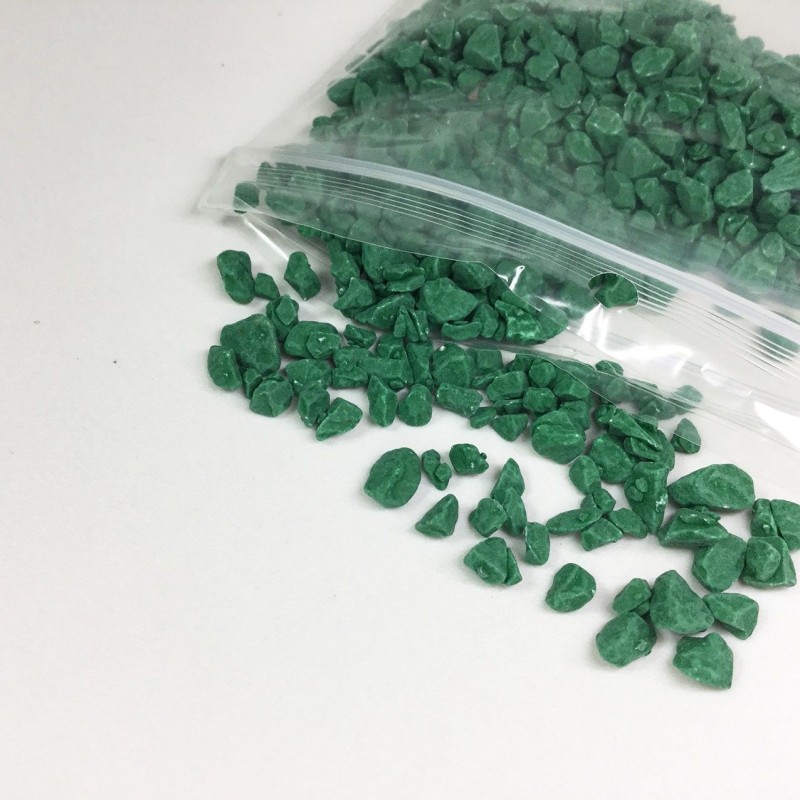 MOSAICO IRREGULAR VERDE OSCURO 35 GR