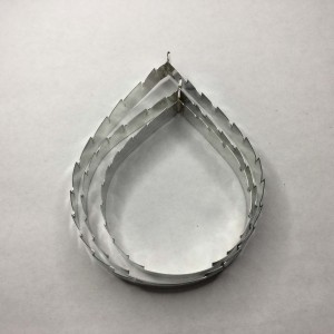 3 CORTADORES METALICOS LYDIA Nº 6