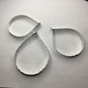 3 CORTADORES METALICOS LYDIA Nº 6