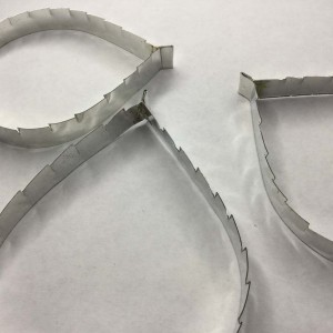 3 CORTADORES METALICOS LYDIA Nº 6