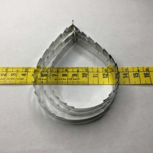 3 CORTADORES METALICOS LYDIA Nº 6