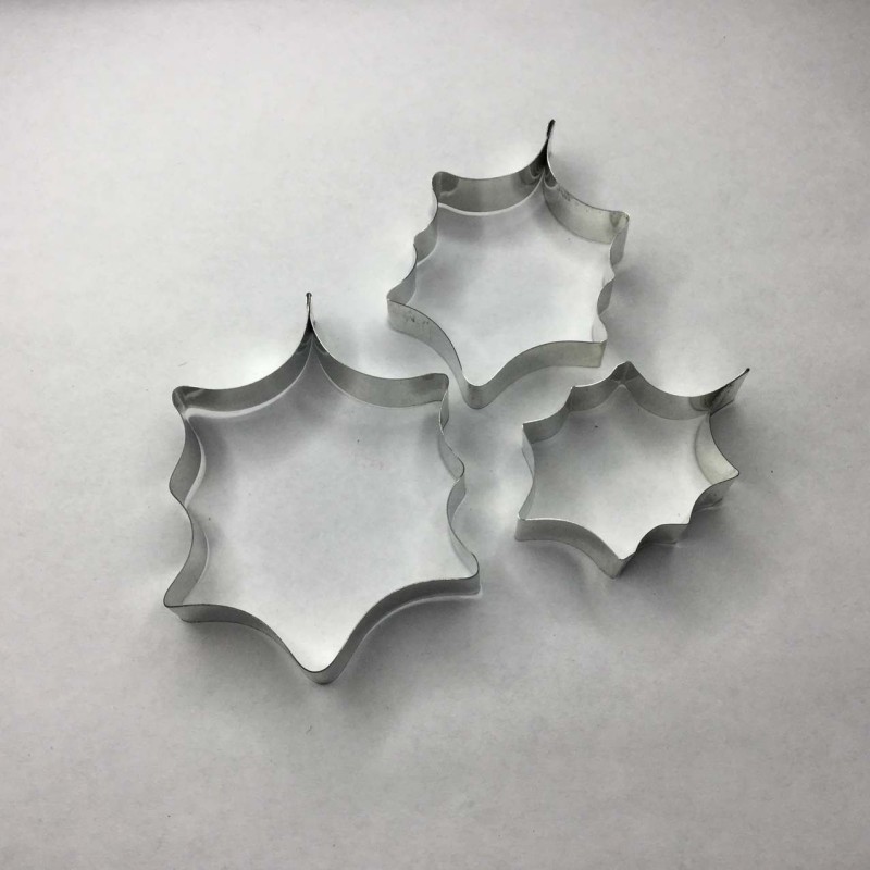 3 CORTADORES METALICOS LYDIA Nº 7