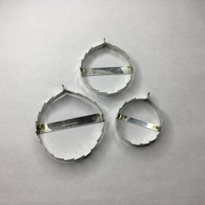 3 CORTADORES METALICOS LYDIA Nº 13